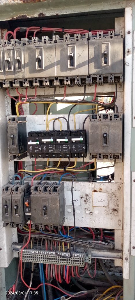 Control and distribution panel