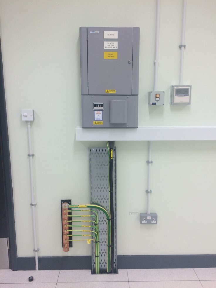 Wall-mounted distribution board