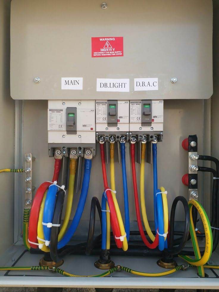 Distribution board breakers