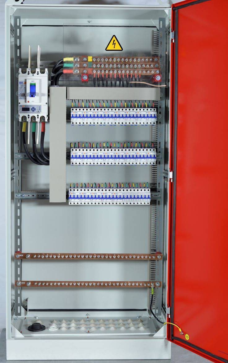 Distribution panel wiring