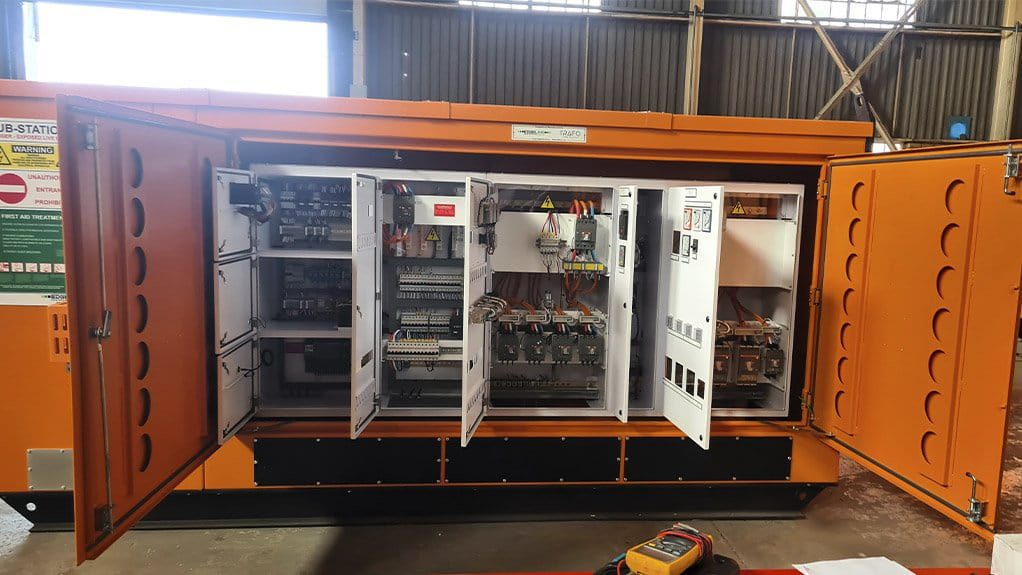 Mini-substation control panels